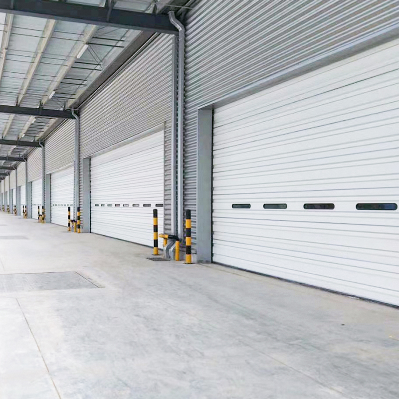 SD03 Aluminium Single Panel Industrial Door