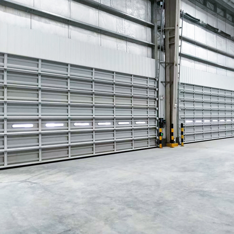 SD03 Aluminium Single Panel Industrial Door