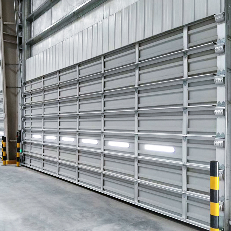 SD03 Aluminium Single Panel Industrial Door