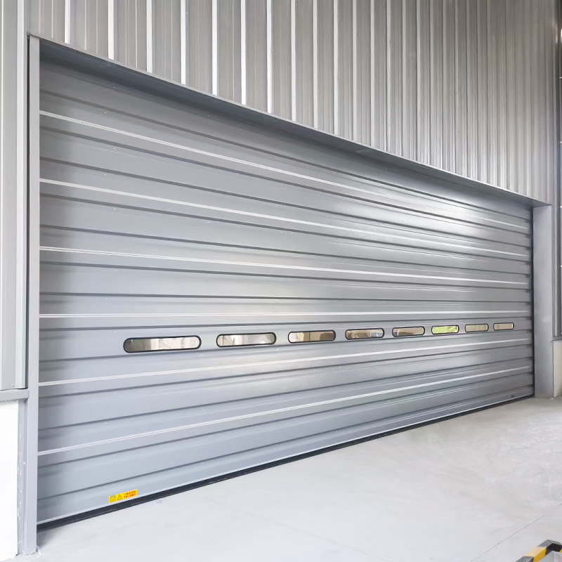 SD03 Aluminium Single Panel Industrial Door
