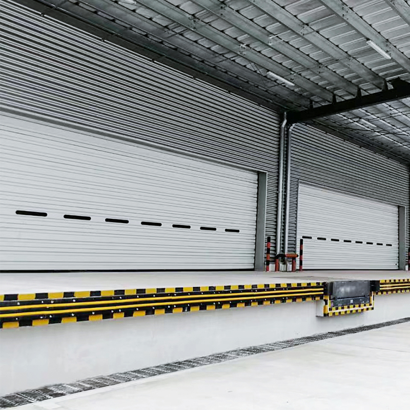 SD03 Aluminium Single Panel Industrial Door
